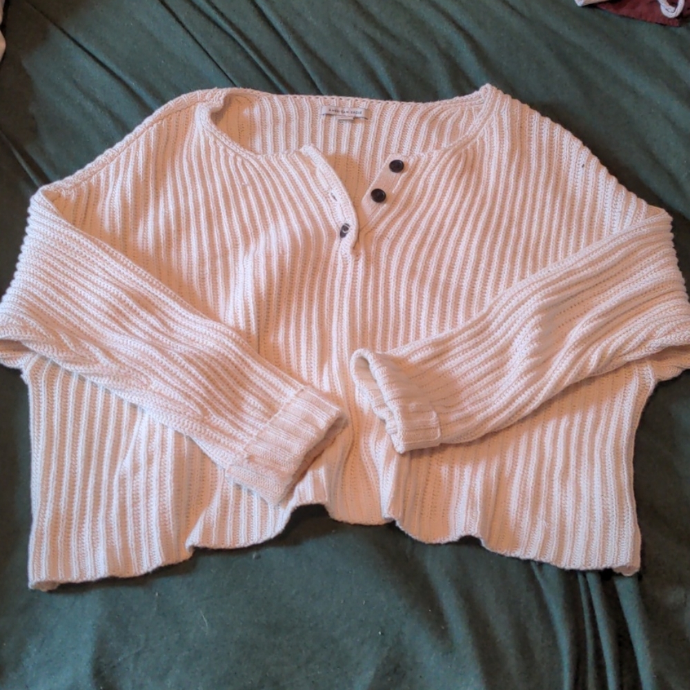 Cozy White Sweater